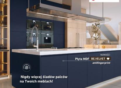 NOWOŚĆ! MDF BE.VELVET antifingerprint od SWISS KRONO